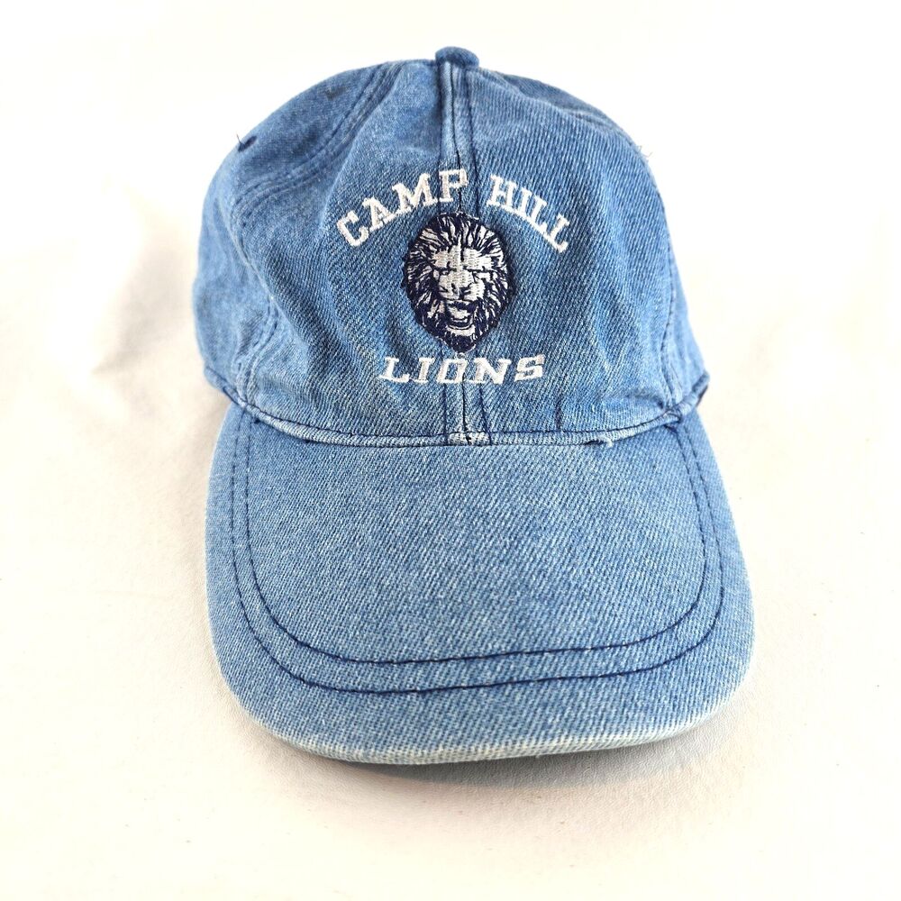 Camp Hill PA Hat Mens Adjustable Strapback Denim Embroidered Luna Pier Casual